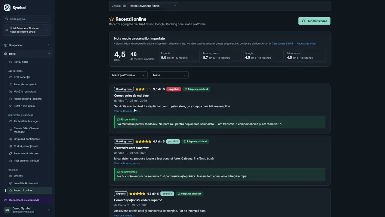 Citești recenzia